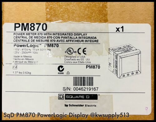 Power Meter 870 w/ Integrated Display-PM870