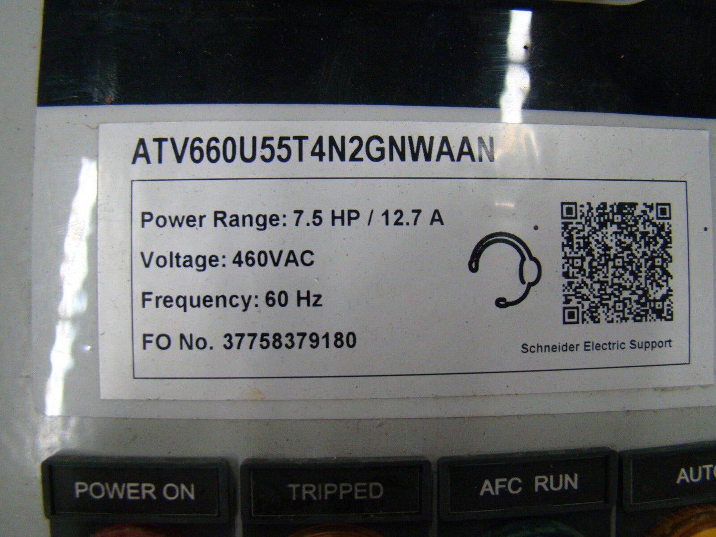Process Enclosed Drive Controller-ATV660U55T4N2GNWAAN