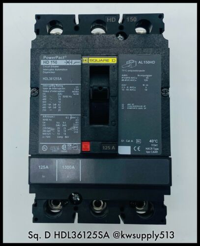 125A Circuit Breaker-HDL36125SA