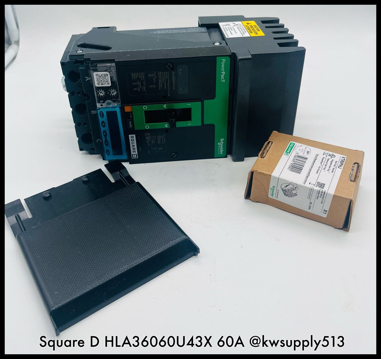 HLA36060U43X ~ Square D HLA36060U43X 60A (VTRIPHJ) Powerpact MCCB Unused Surplus