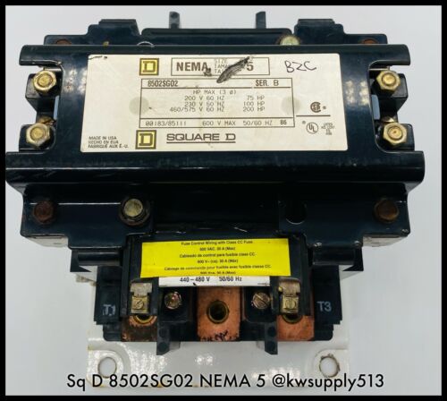 NEMA 5 Starter-8502SG02