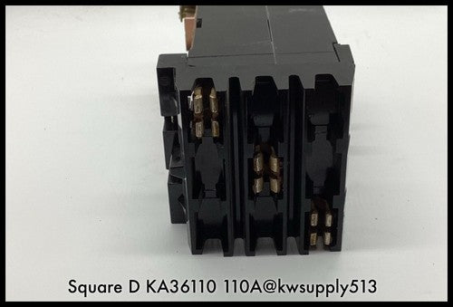 KA36110~ Square D KA36110 110A 600V/250V 3P I-Line CB B Lugs /90-D Warranty