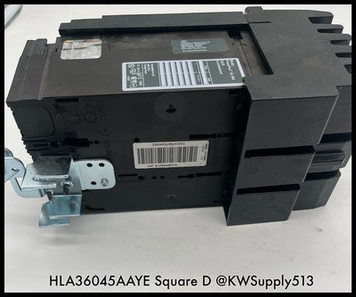 HLA36045AAYE~Square D HLA36045AAYE 45A Circuit Breaker with AS &EH Unused