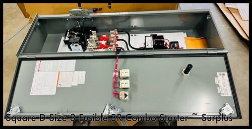 Size 3 Fusible Combination Starter-8536SEO1H30S