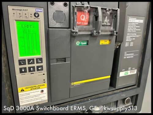 QED 3000A Switchboard 480V 3P/4W with 1600/2000A Sections ERMS GF Comms-QED3000