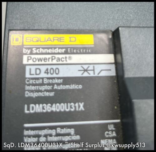 400A Circuit Breaker-LDM36400U31X