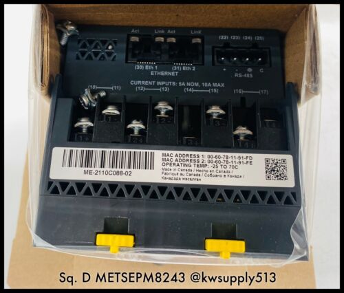 Power Logic PM82443 Power Meter-METSEPM8243