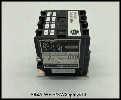 AR4A ~ Westinghouse AR4A 10A Industrial Control Relay S# 766A023G01 ~ Used