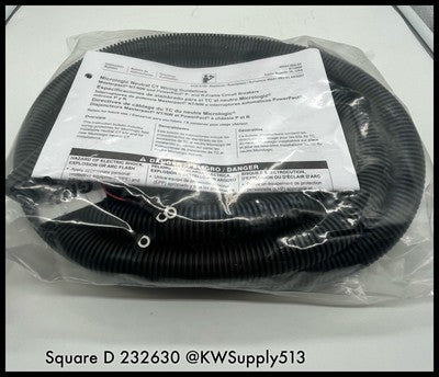 232630 ~ Square D 232630 Micrologic Neutral CT Wiring Kit , NCTWIRING ~ Surplus