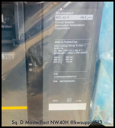 4000A NW40H Circuit Breaker-YL3KKR63A3DFBBWPCAT