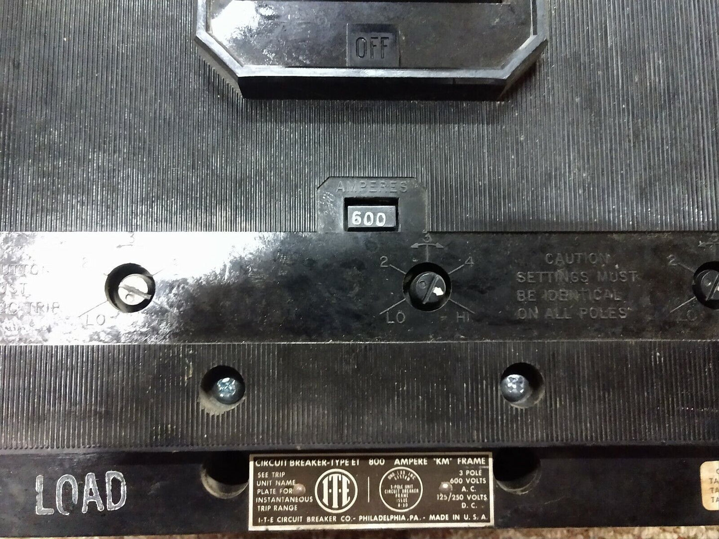 600A Circuit Breaker-KM3B600