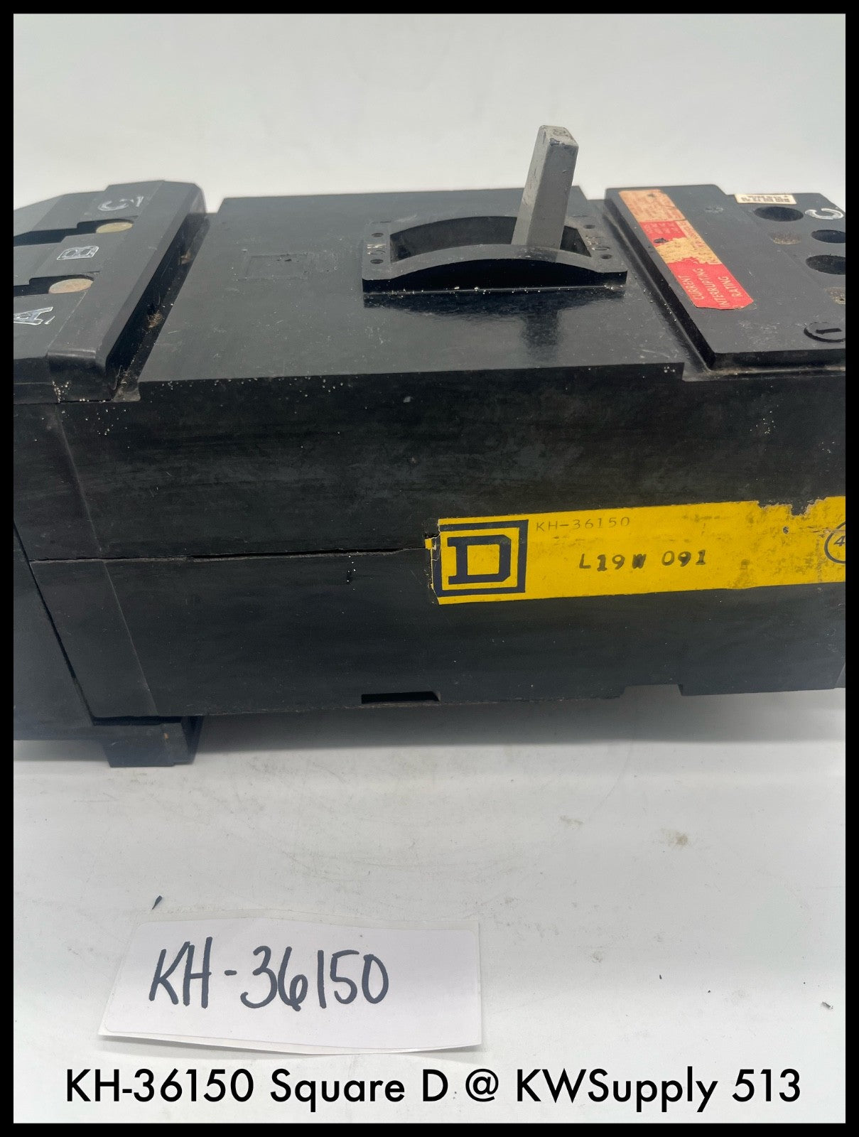 KH36150~Square D KH36150 150A 3p 600V I-Line Circuit Breaker-Used