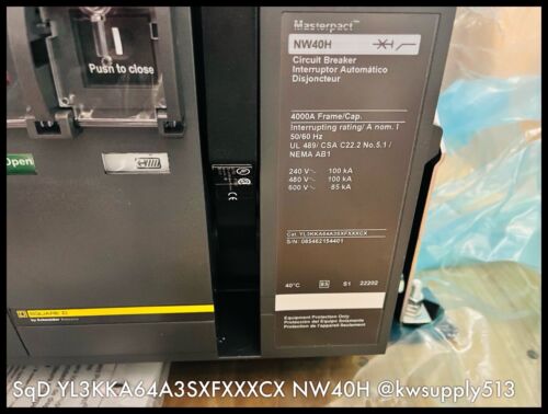 4000A NW40H Circuit Breaker-YL3KKA64A3SXFXXXCX