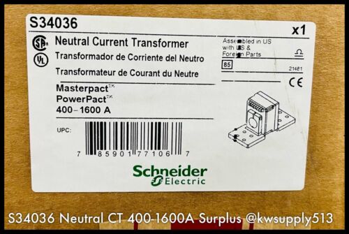 400:1600A Neutral Current Transformer-S34036