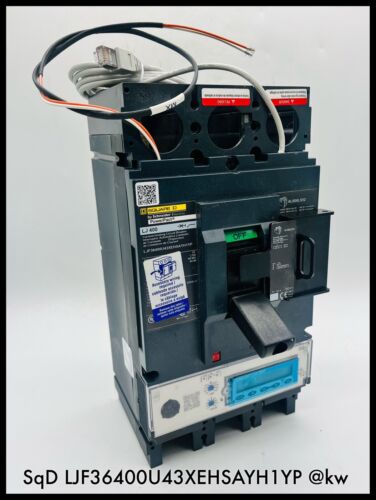 LJF36400U43X ~ Square D LJF36400U43XEHSAYH1YP Micrologic 5.3A ~ Shelf Surplus