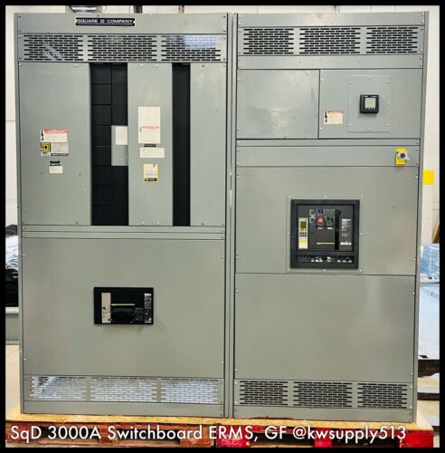 QED 3000A Switchboard 480V 3P/4W with 1600/2000A Sections ERMS GF Comms-QED3000