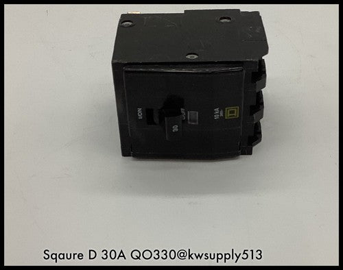 QO330 ~ Square D QO330 30A 240V MCCB - Square D QO Series Shelf Surplus