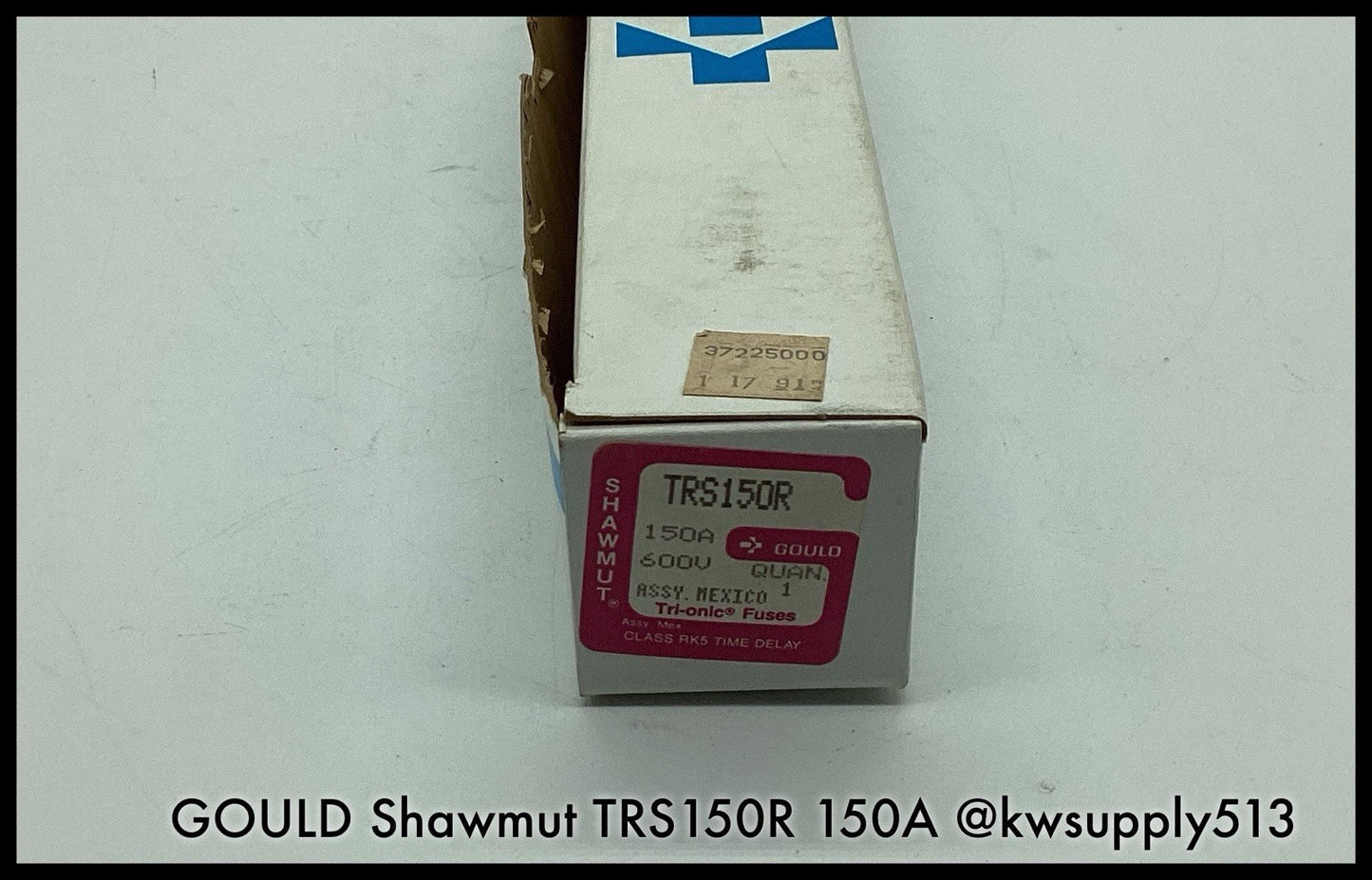 TRS150R ~ GOULD Shawmut TRS150R 150A 600V Tri-onic Class RK5 Time Delay Fuse