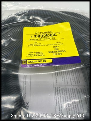 232630 ~ Square D 232630 Micrologic Neutral CT Wiring Kit , NCTWIRING ~ Surplus