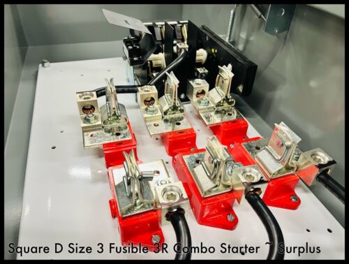 Size 3 Fusible Combination Starter-8536SEO1H30S