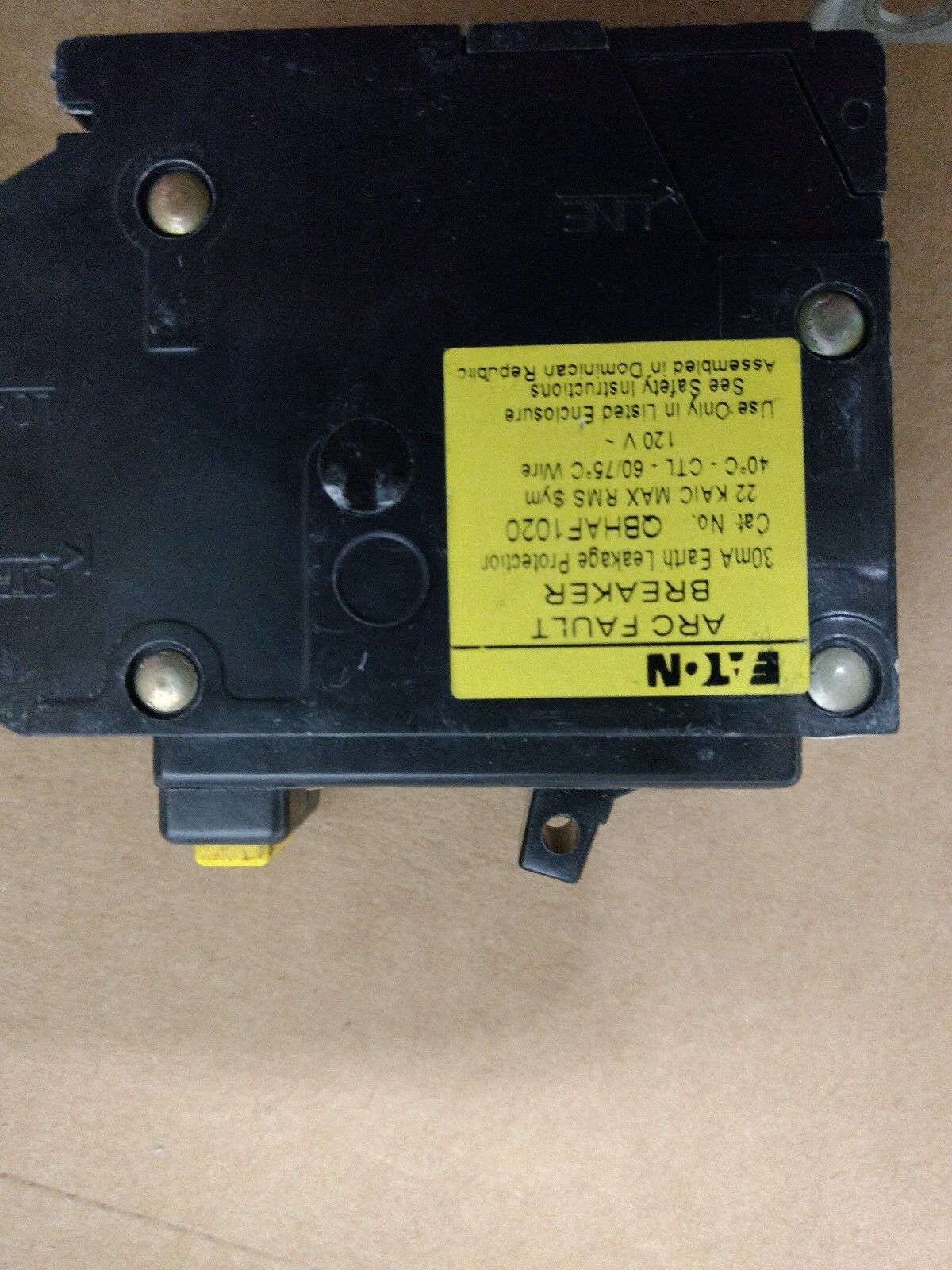20A AF Circuit Breaker-QBHAF1020