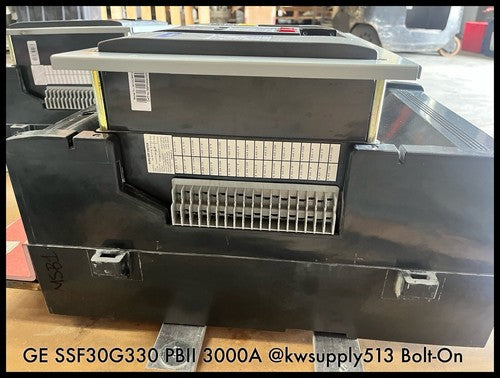 SSF30G330 ~ GE SSF30G330 PB II 3000A MO/Bolt-On ~ IntelliGuard GB530L4X1XFXXXX
