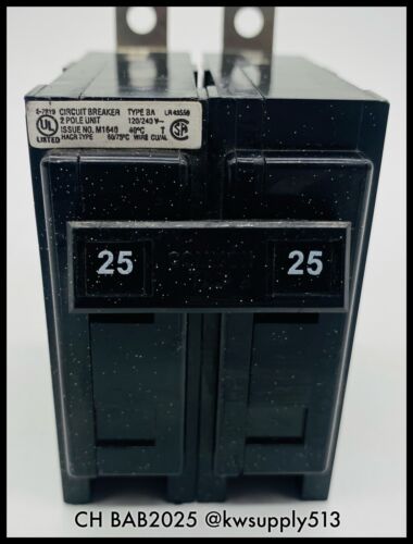 25A Circuit Breaker-BAB2025