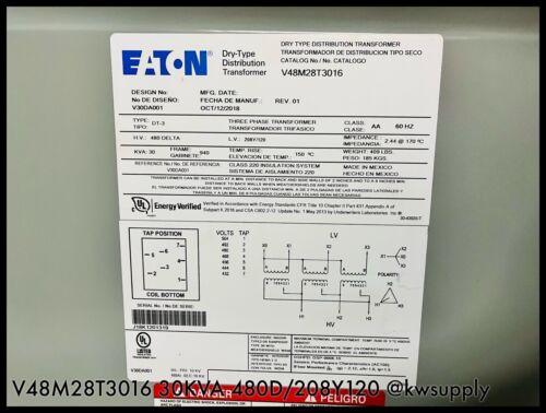 30kVA Dry Type Distribution Transformer-V48M28T3016