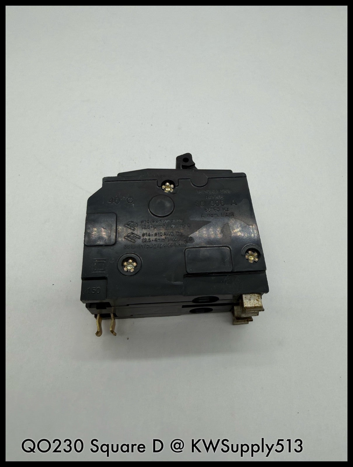 QO230~Square D QO230 30A 2P 240V 10KA@240V Thermal Magnetic Circuit Breaker