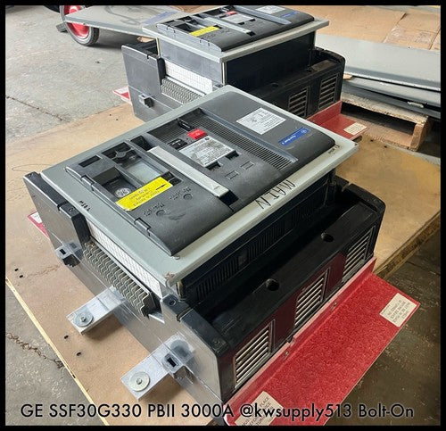 SSF30G330 ~ GE SSF30G330 PB II 3000A MO/Bolt-On ~ IntelliGuard GB530L4X1XFXXXX
