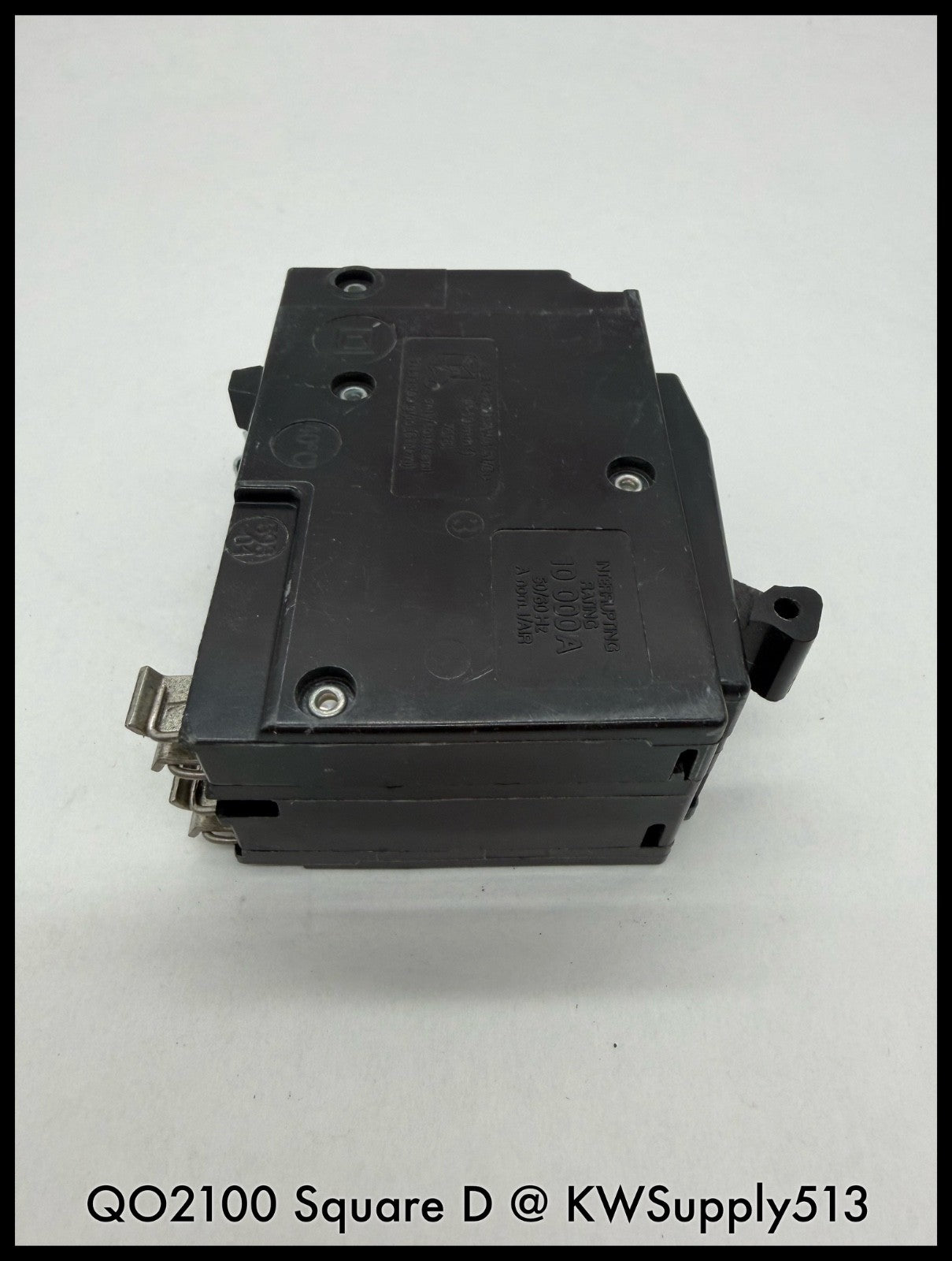 QO2100~Square D QO2100 100A 2P 120/240V 10KA TM Circuit Breaker-Used