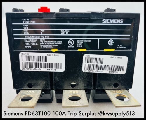 100A Circuit Breaker Trip Unit-FD63T100
