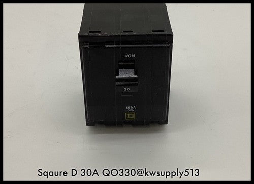 QO330 ~ Square D QO330 30A 240V MCCB - Square D QO Series Shelf Surplus