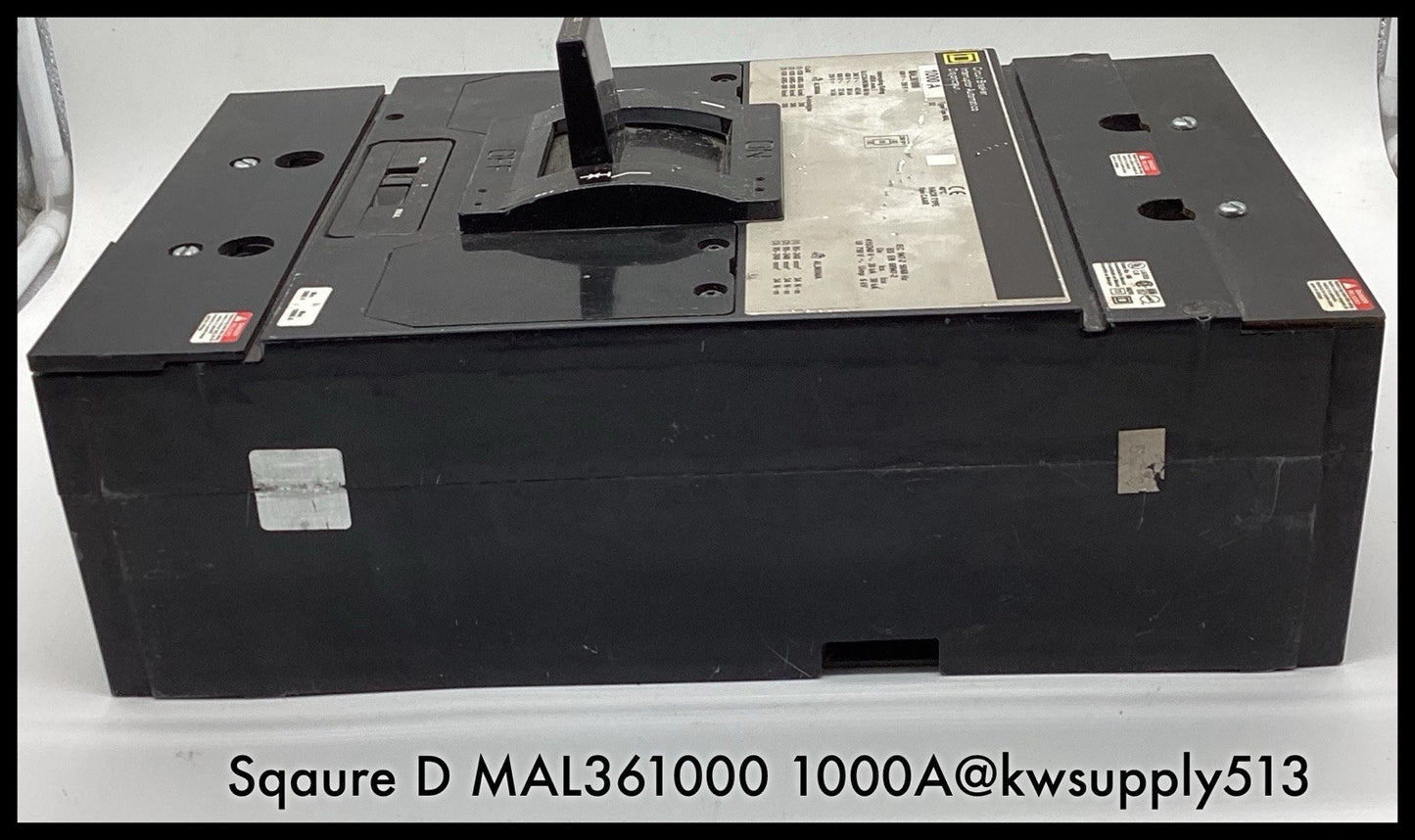 MAL361000 - Square D MAL361000 1000A 3 pole Type 2 600V~250V LI Circuit Breaker