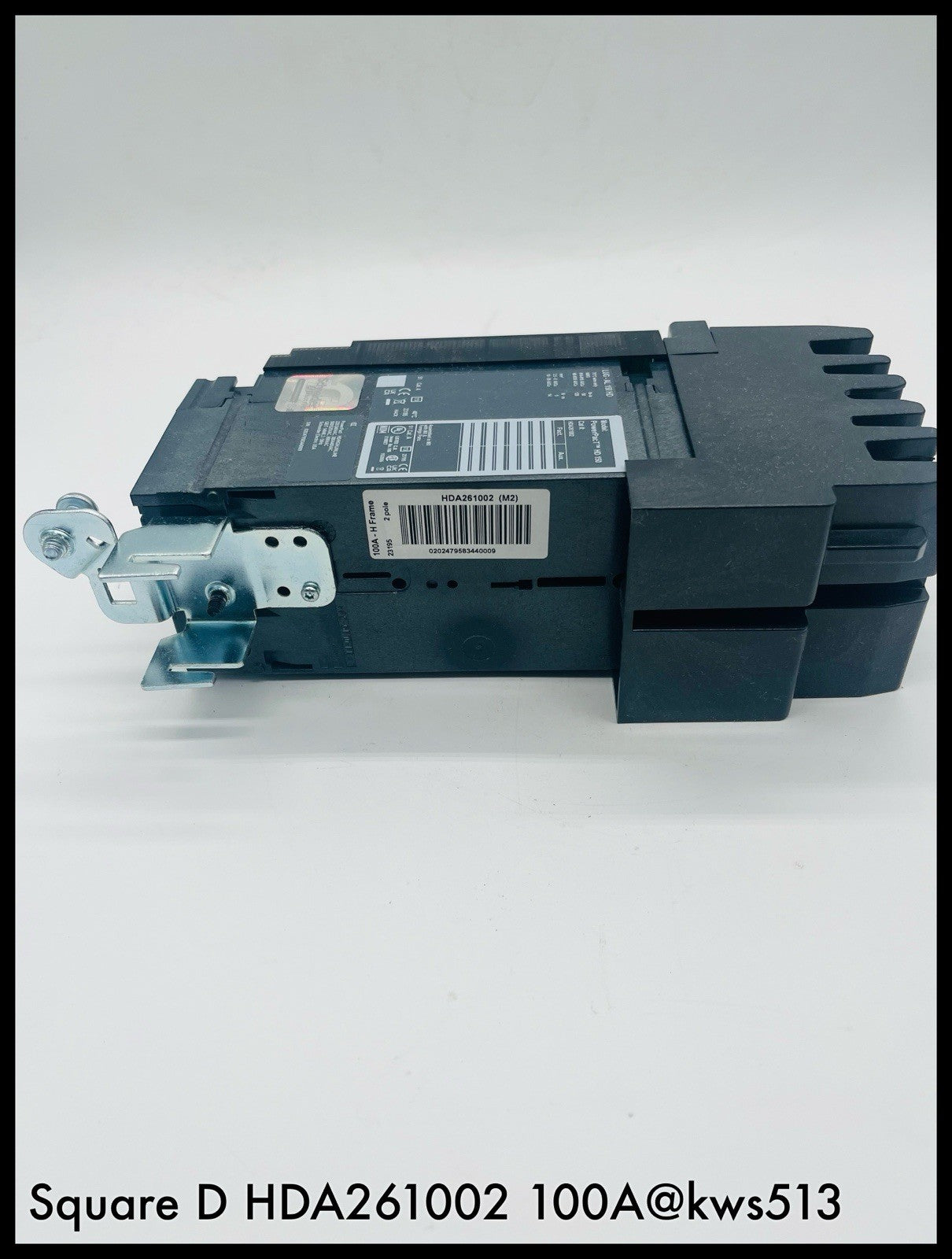 HDA261002 ~ Square D HDA261002 100A 600V 2P I-Line PowerPact CB Unused Surplus