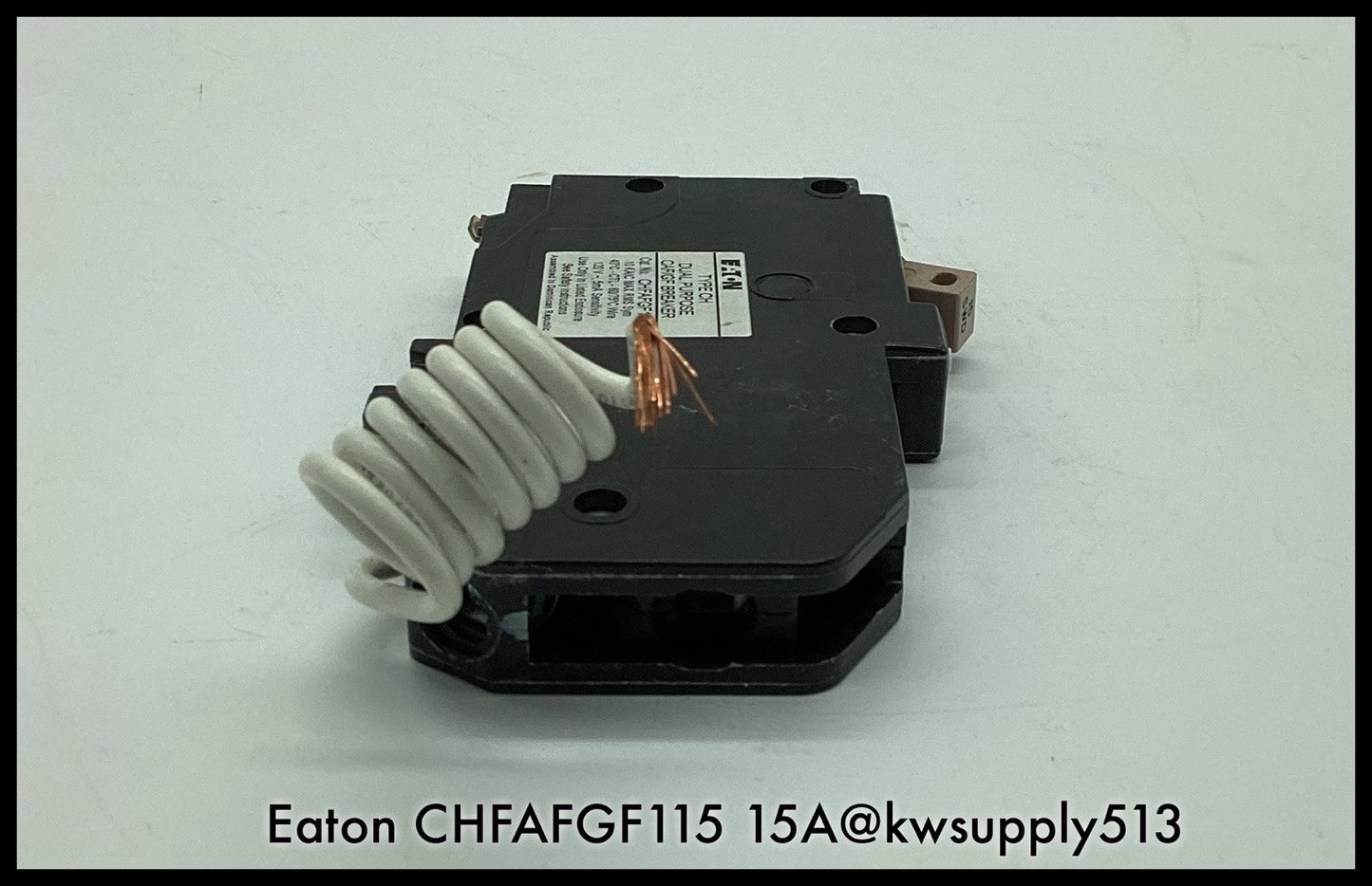 CHFAFGF115 ~ Eaton/CH CHFAFGF115 15 Amp Afci, Gfci With Pigtail Open box Surplus