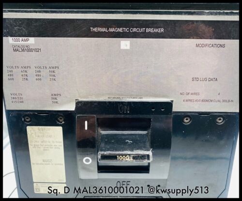 1000A ST Circuit Breaker-MAL3610001021