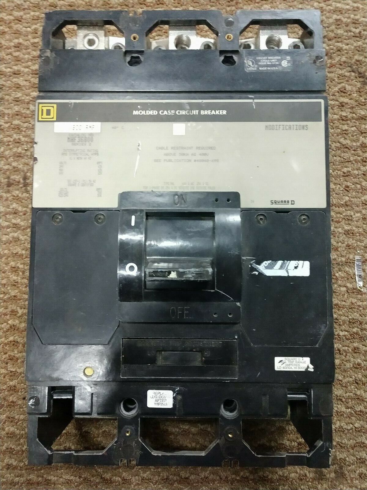 800A Circuit Breaker-MHF36800