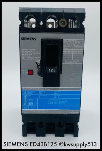 125A Circuit Breaker-ED43B125