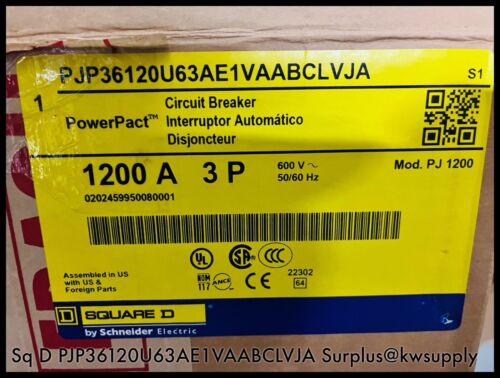 1200A PJ1200 Circuit Breaker-PJP36120U63AE1