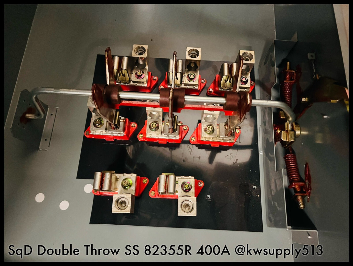 82355R ~ Square D 82355R Double Throw Safety Switch 400A 240V A01 ~Shelf Surplus