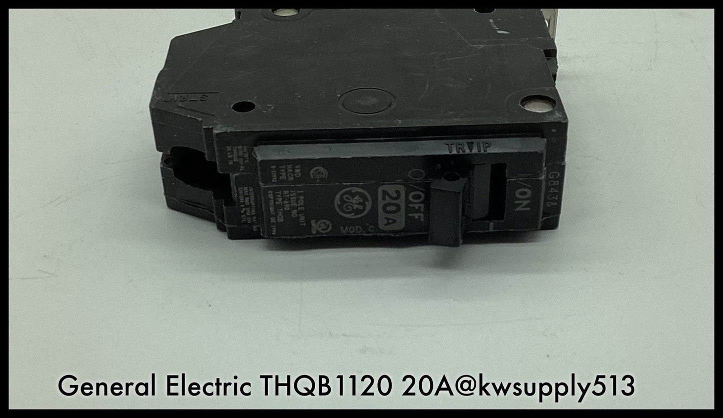 General Electric~ GE THQB1120 20A 120V Type RT690 1 Pole MCCB Circuit Breaker