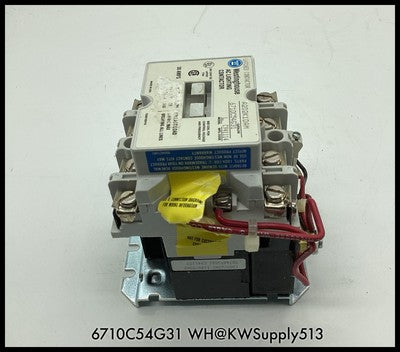 6710C54G31 ~ Westinghouse 6710C54G31 30A AC Lighting Contactor A202K1DAM ~ Used