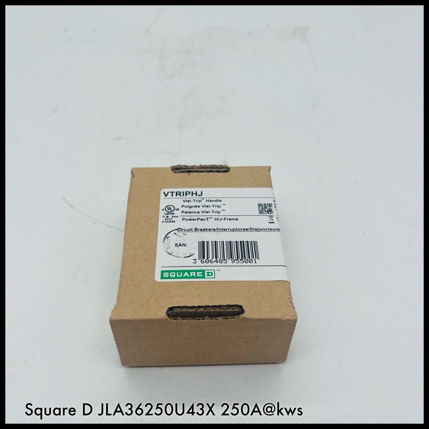 JLA36250U43X ~ Square D JLA36250U43X 250A (VTRIPHJ)PowerPact I-Line Unused