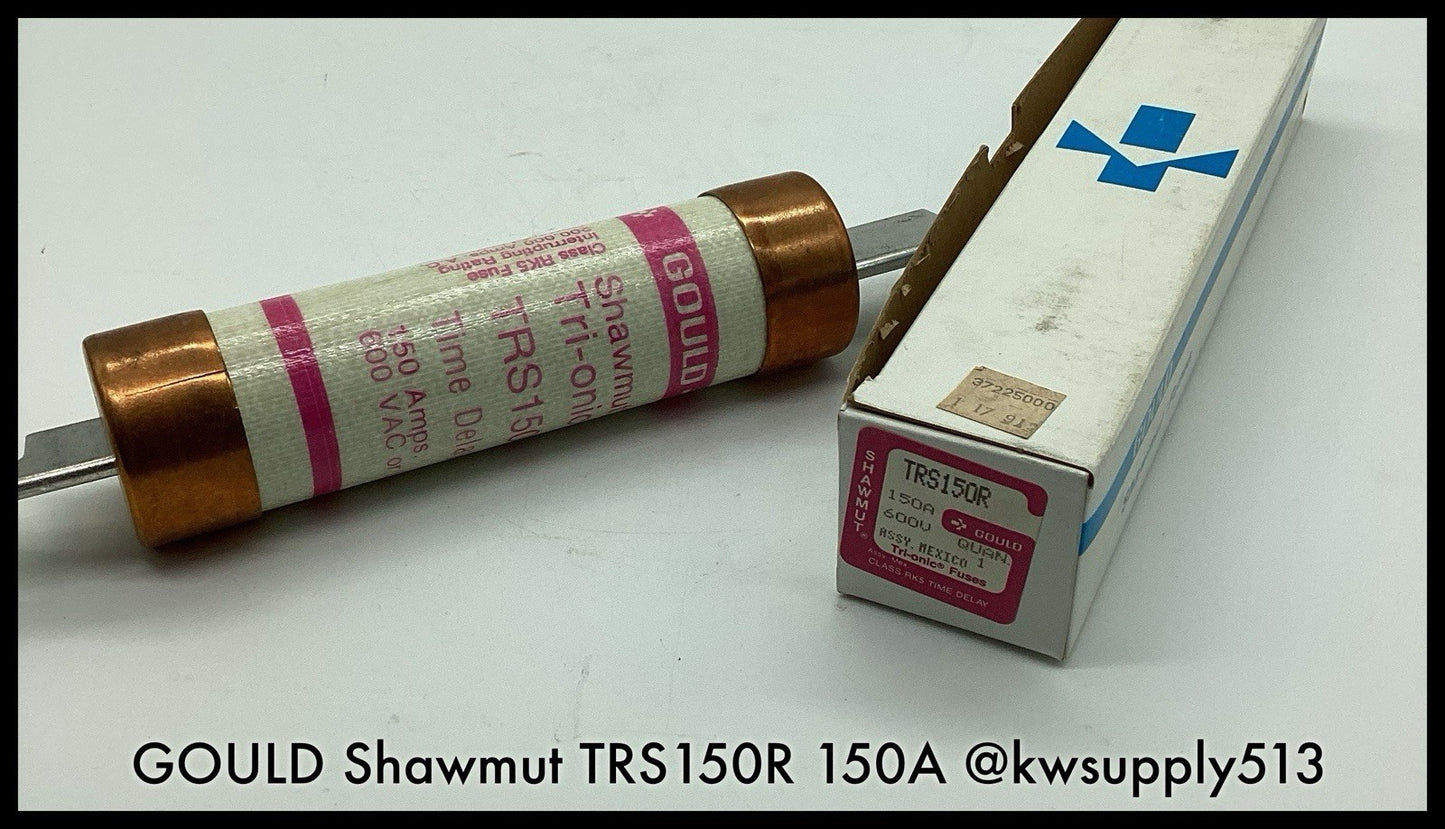 TRS150R ~ GOULD Shawmut TRS150R 150A 600V Tri-onic Class RK5 Time Delay Fuse