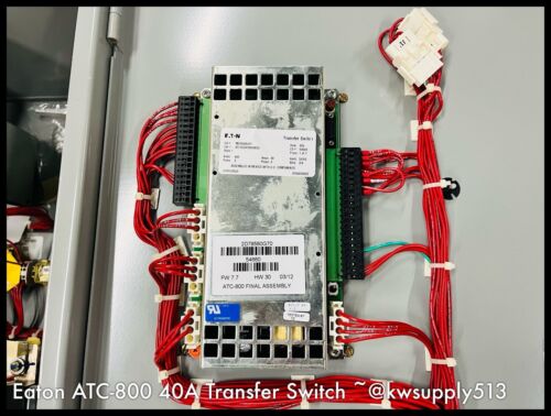 40A Transfer Switch -ATC8C3X30040XSU