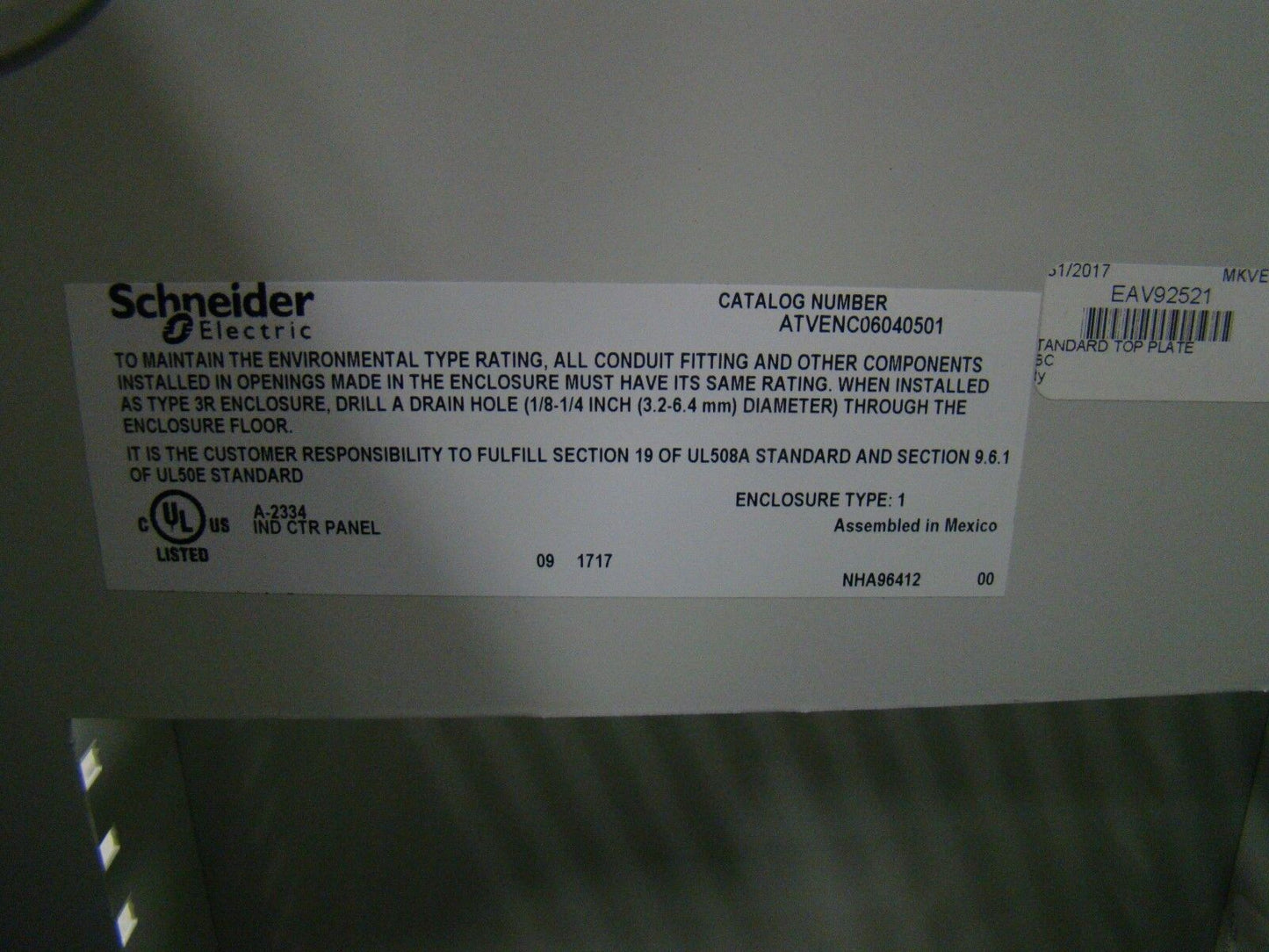 Process Enclosed Drive Controller-ATV660U55T4N2GNWAAN