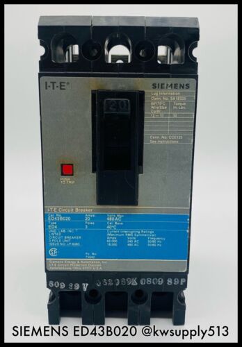 20A Circuit Breaker-ED43B020