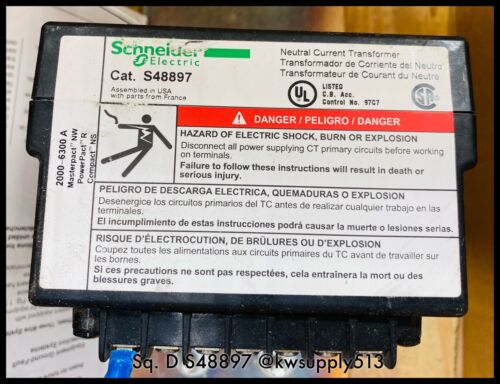2000:6300A Neutral Current Transformer-S48897