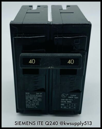 40A Circuit Breaker-Q240